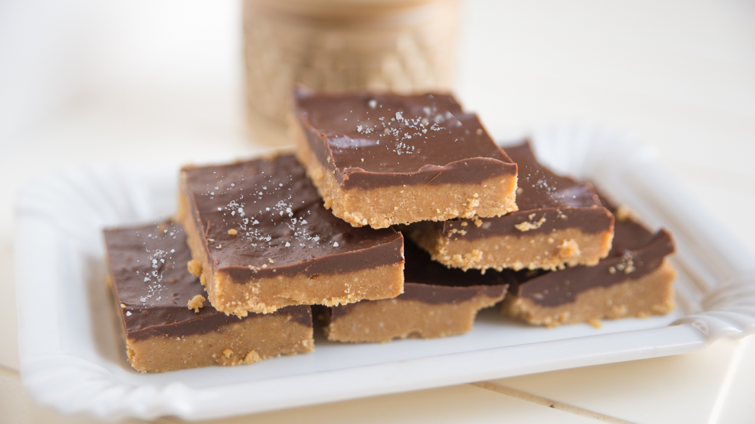 Chocolate Peanut Butter Protein Bars